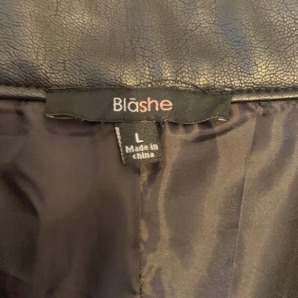 Faux Leather Mini Skirt - Picture 6 of 6